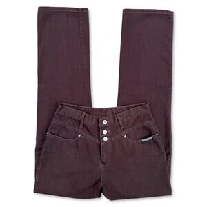 Vintage Roughrider Brown Jeans | Size 30 x 33 | High Waisted Rise |